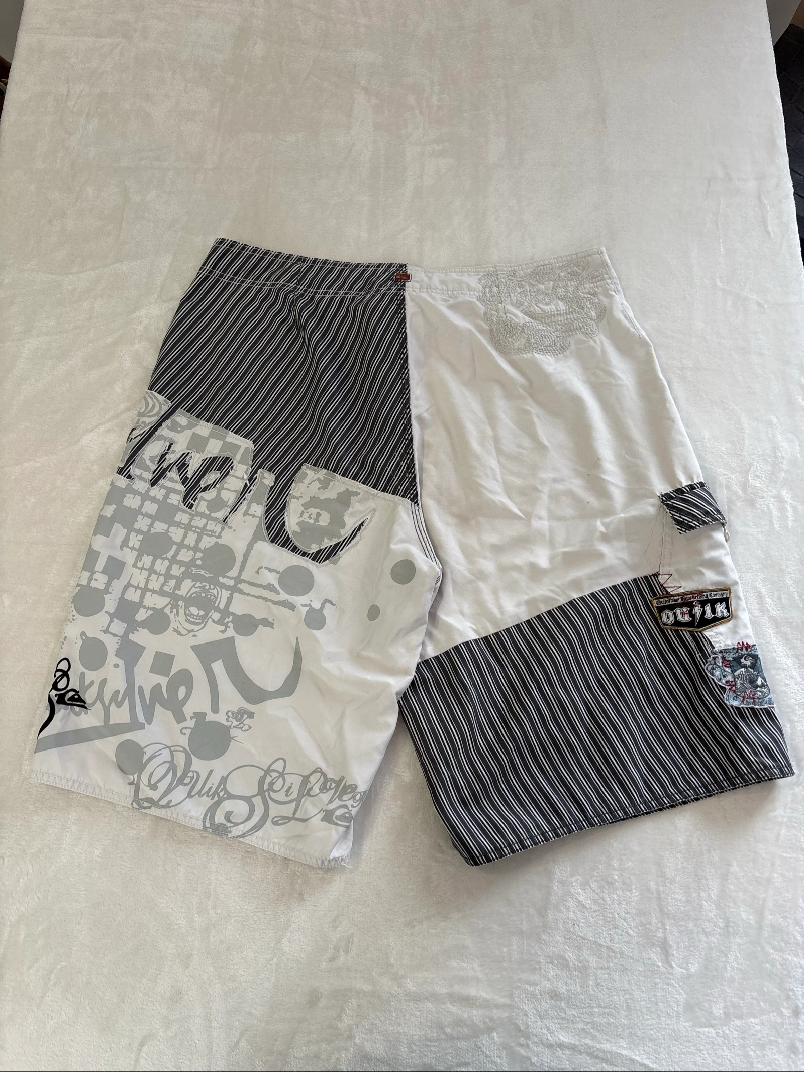 Quicksilver Y2k Swimming Trunks Bosrd Shorts size XL – photo 2